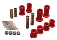 Thumbnail for Energy Suspension 01-06 GM Silverado C2500 HD 2WD/K2500 HD 4WD Red Front End Control Arm Bushing Set