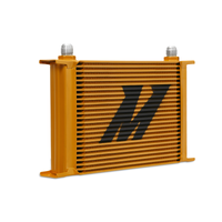 Thumbnail for Mishimoto Universal 25-Row Oil Cooler - Gold