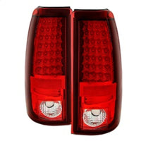 Thumbnail for Spyder Chevy Silverado 1500 03-06 (Not Fit Stepside)LED Tail Lights Red Clear ALT-YD-CS03-LED-RC