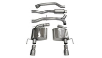Thumbnail for Corsa 2013-2019 Cadillac ATS Sedan 2.0L A/T Polished Sport Dual Rear Cat-Back Exhaust
