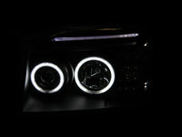 Thumbnail for ANZO 2001-2004 Nissan Frontier Projector Headlights w/ Halo Black (CCFL)