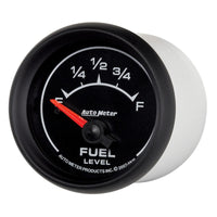 Thumbnail for AutoMeter Gauge Fuel Level 2-1/16in. 240 Ohm(e) to 33 Ohm(f) Elec Es