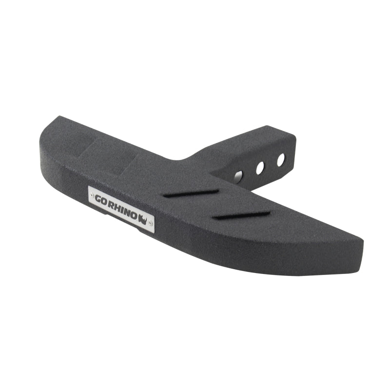 Go Rhino RB10 Slim Hitch Step - 18in. Long / Universal (Fits 2in. Receivers) - Bedliner Coating