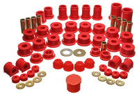 Thumbnail for Energy Suspension 90-95 Toyota 4 Runner 2WD/4WD Red Hyper-Flex Master Bushing Set