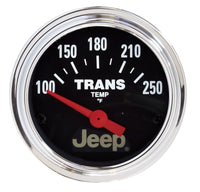 Thumbnail for Autometer Jeep 52.4mm Shortl Sweep Electronic 100-250 Def F Transmission Temperature Gauge