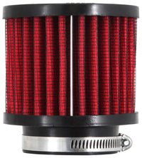 Thumbnail for K&N 1.75 inch Vent 3 inch D 2.5 inch H Air Filter - Rubber Top