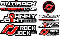 Thumbnail for RockJock Sticker Pack Black Background