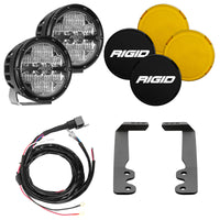 Thumbnail for Rigid Industries 2022+ Toyota Tundra 6in. 360-Series A-Pillar Lighting Kit