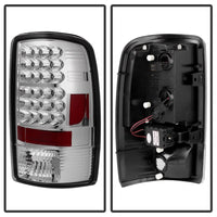 Thumbnail for Spyder Chevy Suburban/Tahoe 1500/2500 00-06/GMC Yukon LED Tail Lights Chrome ALT-YD-CD00-LED-C