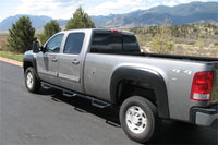Thumbnail for N-Fab Nerf Step 07-10 Chevy-GMC 2500/3500 Crew Cab 8ft Bed - Gloss Black - Bed Access - 3in