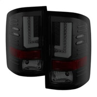 Thumbnail for Spyder GMC Sierra 14-16 LED Tail Lights Black Smoke ALT-YD-GS14-LBLED-BSM