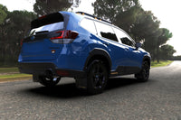 Thumbnail for Rally Armor 22-24 Subaru Forester (Incl. Wilderness) Black UR Mud Flap w/White Logo