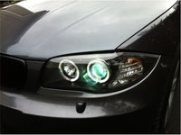 Thumbnail for Spyder BMW E87 1-Series 08-11 Projector Headlights LED Halo Black High H1 Low H7 PRO-YD-BMWE87-HL-BK