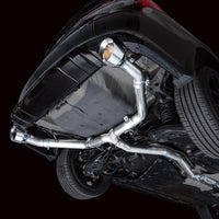 Thumbnail for AWE Tuning 22+ Honda Civic Si/Acura Integra Track Edition Catback Exhaust - Dual Chrome Silver Tips