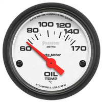 Thumbnail for Autometer Phantom 2-1/16in 60-170 Deg F Electronic Oil Temperature Gauge
