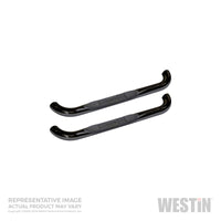 Thumbnail for Westin 1980-1997 Ford F-Series Reg Cab (97 HD models only) E-Series 3 Nerf Step Bars - Black