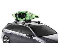 Thumbnail for Thule Hull-A-Port XTR J-Style Kayak Rack - Black