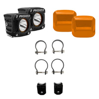 Thumbnail for Rigid Industries Side-by-Side Revolve A-Pillar Light Kit