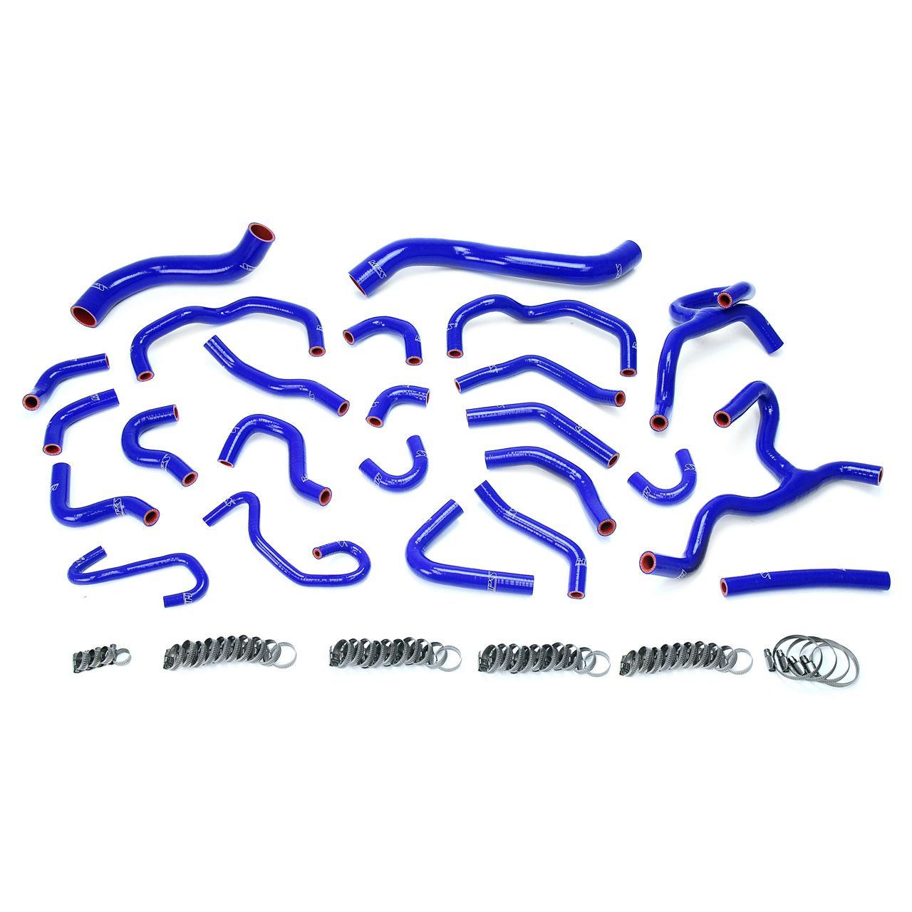 HPS Blue Reinforced Silicone Radiator + Heater Hose Kit Coolant for Lexus 08-16 LX570 5.7L V8