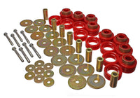 Thumbnail for Energy Suspension Body Mount Set Inc. Hardware - Red
