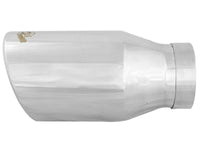 Thumbnail for aFe Diesel Exhaust Tip Bolt On Polished 4in Inlet x 6in Outlet x 12in Length