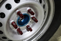 Thumbnail for Mishimoto Aluminum Locking Lug Nuts M12x1.5 27pc Set Red