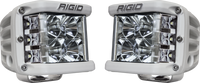 Thumbnail for Rigid Industries D-SS - Flood - Set of 2 - White Housing
