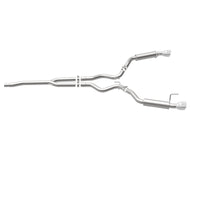 Thumbnail for MagnaFlow Cat-Back 15-16 Ford Mustang 2.3L L4 Competition SS 3in Dual Split Rear 4.5in Black Tips