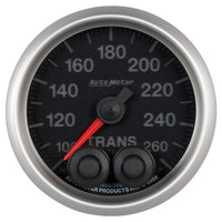 Thumbnail for Autometer Elite 52mm 100-260 Degress F Trans Temperature Peak and Warn Gauge w/ Electonic Control