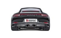 Thumbnail for Akrapovic 16-17 Porsche 911 Carrera S/4/4S/GTS (991.2) Rear Carbon Fiber Diffuser - Matte