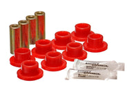 Thumbnail for Energy Suspension 88 Honda Civic/CRX Red Rear Control Arm Bushing Set (Lower Only)