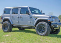 Thumbnail for N-Fab RKR Rails 2019 Jeep Wrangler JT 4DR Truck Full Length - Tex. Black - 1.75in