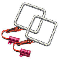 Thumbnail for Oracle Ford Superduty 08-10 LED Fog Light Halo Kit - White SEE WARRANTY