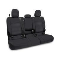 Thumbnail for PRP 2020+ Jeep Gladiator JT Rear Bench Cover with Leather Interior - All Black