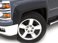 Thumbnail for Lund 09-14 Ford F-150 (Ex Raptor) RX-Rivet Style Textured Elite Series Fender Flares - Black (4 Pc.)