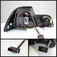 Thumbnail for Spyder BMW E46 00-03 2Dr Coupe Light Bar LED Tail Lights Blk ALT-YD-BE4600-LBLED-BK