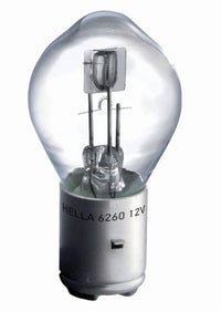 Thumbnail for Hella Bulb 6260 12V 60/60W Ba20D B11 S2