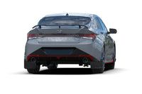 Thumbnail for Rally Armor 22-23 Hyundai Elantra N & N Line Black Mud Flap w/Grey Logo