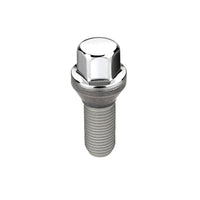 Thumbnail for McGard Hex Lug Bolt (Cone Seat) M12X1.25 / 17mm Hex / 22.0mm Shank Length (Box of 50) - Chrome