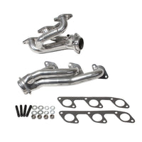 Thumbnail for 2005-2010 MUSTANG 4.0L-V6 1-5/8 SHORTY HEADERS (POLISHED SILVER CERAMIC)