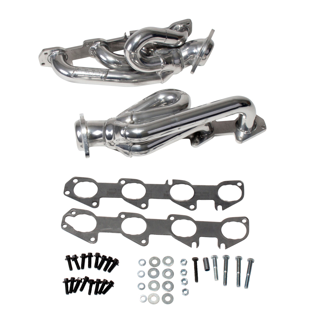 2009-2018 DODGE RAM TRUCK 5.7L 1500 1-3/4 SHORTY HEADERS (POLISHED SILVER CERAMIC)