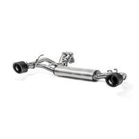 Thumbnail for Akrapovic 12-19 Fiat Abarth 500/595C/Turismo 1.4L (Excl US Models) Slip-On Line (SS) (Req. Tips)