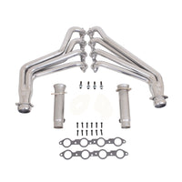 Thumbnail for 2010-2015 CAMARO LS3/L99 1-7/8 LONG TUBE HEADERS W/CATS SYSTEM (POLISHED SILVER CERAMIC)