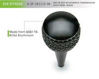 Thumbnail for DV8 Offroad 2011-2018 Jeep JK Shift Knob Automatic Black