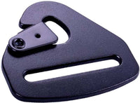 Thumbnail for RaceQuip Snap Hook End Seat Belt Mounting Hardware / Fits 2 In. Belts / Forged Steel - Black