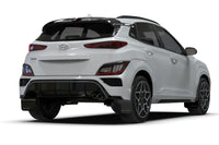 Thumbnail for Rally Armor 22-23 Hyundai Kona N-Line Black UR Mud Flap w/White Logo