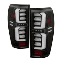 Thumbnail for Spyder GMC Sierra 19-20 Incandescent Bulb Model Only LED Tail Lights - Black ALT-YD-GS19-LED-BK