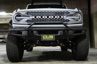 Thumbnail for DV8 Offroad 21-22 Ford Bronco Factory Front Bumper Licence Relocation Bracket - Front