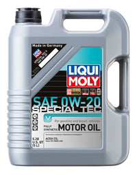 Thumbnail for LIQUI MOLY 5L Special Tec V Motor Oil SAE 0W20