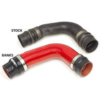 Thumbnail for Banks 10-12 Ram 6.7L Diesel OEM Replacement Cold Side Boost Tube - Red